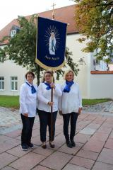 70-jähriges Jubiläum mit Weihe der neuen Fahne